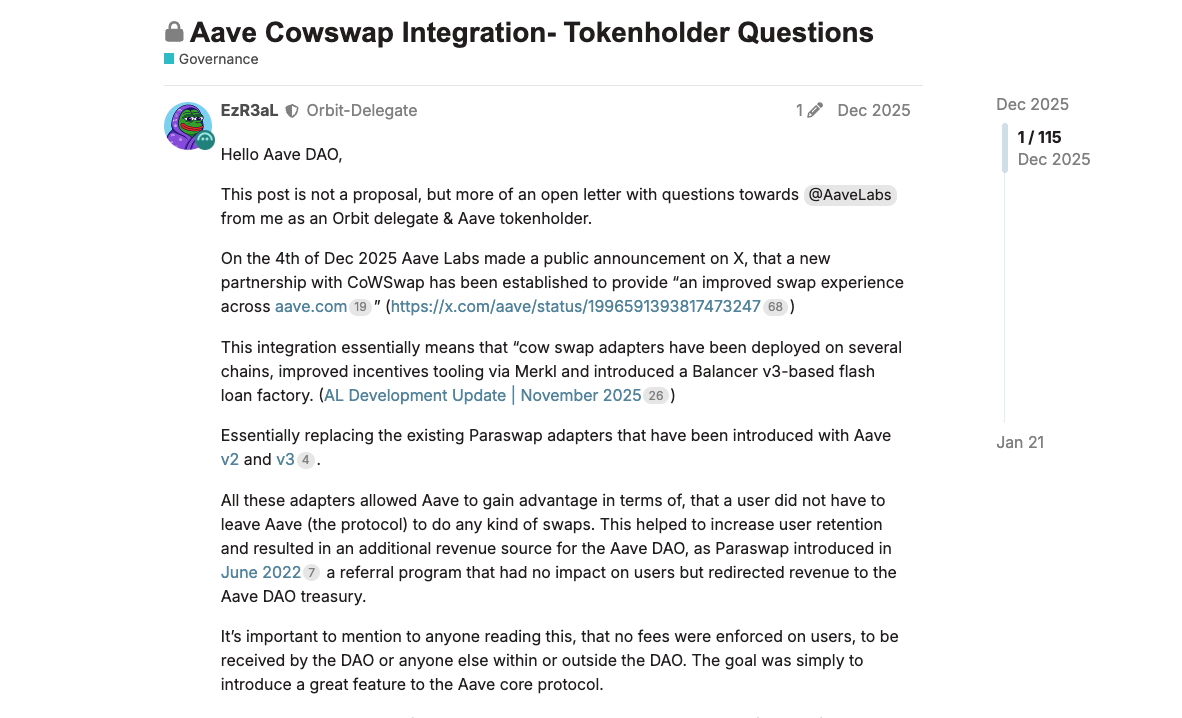 Decentralization, DAO, Aave, Curve Finance