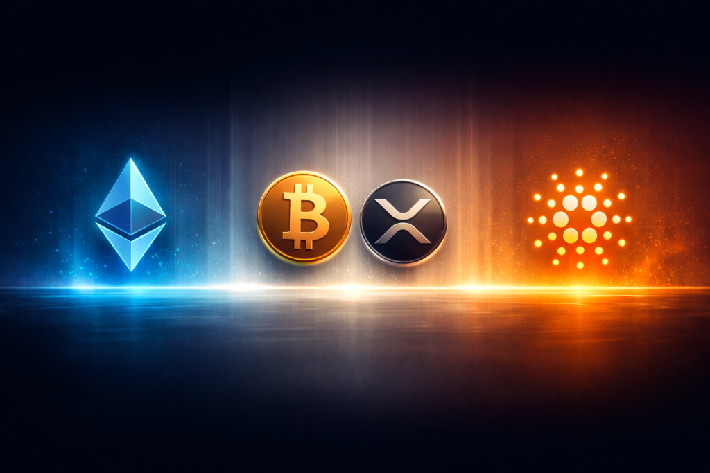 Ethereum Still Undervalued As Bitcoin, XRP Sit Near Neutral, Santiment Says