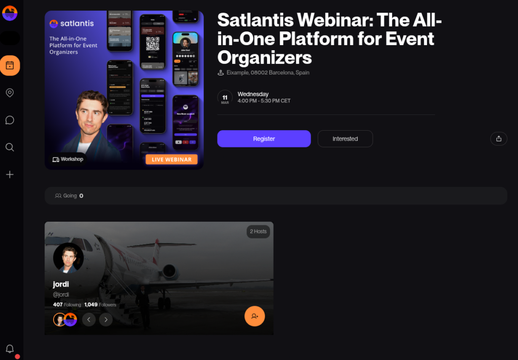 Satlantis Emerges as Bitcoin-Native Alternative to Luma for Real-World Events