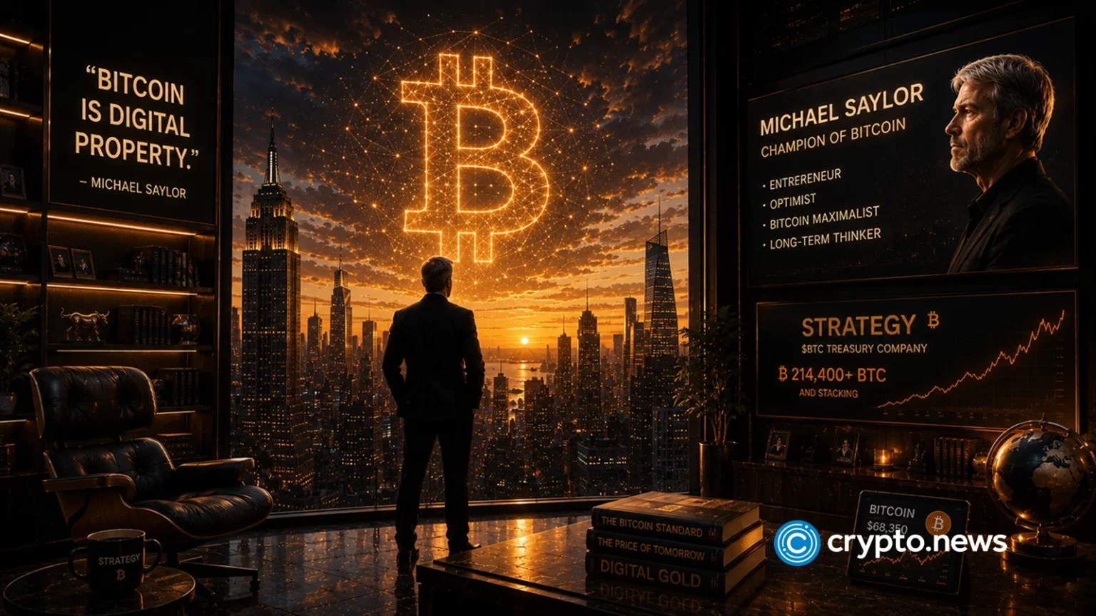 Michael Saylor rejects Ethereum-style Bitcoin yield in new BTC framework